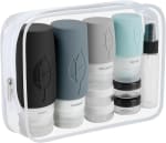 KOOSREEL Botellas de Viaje (17 piezas) por 7,40€ en Amazon