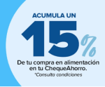 Día del Club Carrefour acumula el 15% en tu cheque ahorro de tu compra