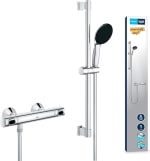 Grohe QuickFix Precision Flow thermostatische doucheset 15cm voor €100,66 bij Amazon
