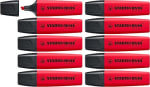 STABILO BOSS ORIGINAL - Lot de 10 (Vrai rouge) pour 3,95€ chez Amazon