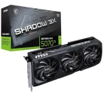 Carte graphique MSI NVIDIA GeForce RTX 5070 Ti 16G Shadow 3X OC à 799€