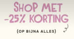 25% korting op bijna alles bij Studio Noos