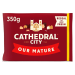 Cathedral City Mature Cheddar Cheese 350g for £3.75 at Sainsbury's