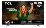 Smart TV TCL 75Q5K 75" 4K por $7,689 | Mercado Libre (BBVA MSI)