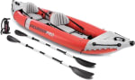 INTEX Kayak Hinchable Excursion Pro Remo + hinchador para 2 personas por 185.99€