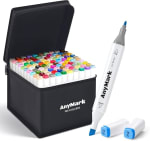 AnyMark Rotuladores Alcohol, 100 colores por 16,24€ en Amazon