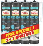 Pattex PRO 100 Colle Acrylique (3 cartouches +1 gratuite) pour 13,29€ chez Amazon
