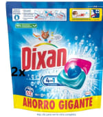 Dixan Total 4+1 Detergente en Cápsulas para Lavadora (52 lavados) por 22.31€