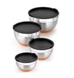 BRA Efficient Set 4 boles de acero inoxidable (12-16-20-24 cm) y silicona por 26.25€