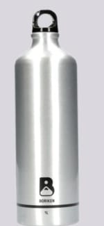 Botella Aluminio Boriken Botella Agua 1L Gris por 2.99€