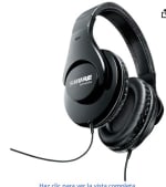 SHURE SRH240A-BK-EFS Auriculares Profesionales Cerrados por 33.87€