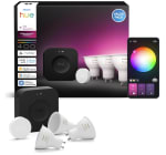 Philips Hue Starterkit: Bridge Pro + 3 GU10 slimme spotjes voor 158,13 euro