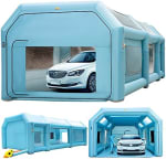 VEVOR Cabine Peinture Gonflable 8x4x3 m pour 493,92€ chez Amazon