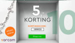 €5 korting bij besteding vanaf €35 bij Yorcom
