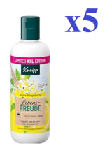 5 x Kneipp Gel de ducha XXL 400 ml Limón y Litsea Cubeba, hidratante por 14.95€