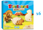 6 x ARTIACH Dinosaurus Galletas cubiertas de chocolate blanco 264 g. por 12.47€