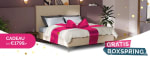Gratis boxspring bij aankoop van 2 matrassen of 1 tweepersoonsmatras bij Beter Bed