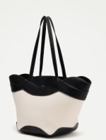 Bolso shopper de canvas con trenza - Tintoretto por 23.6€