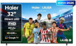 Haier K85 Full HD 32" H32K85GFX, Smart TV con Google TV, Chromecast por 139.99€