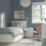 MALM Estructura cama 2 cajones blanco Lönset 90x200 cm por 214,00€