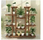 Multi-Tier Houten Plantenrek - 116cm voor €40,93 dmv code bij Aliexpress
