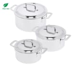 Demeyere Pannenset 3-delig 'Intense 5' voor €355,20 dmv code bij Kookpunt