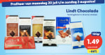 Diverse Lindt Chocolade voor €1,49 bij die Grenze