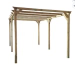 Carport voiture en bois "Solar II" 3 x 5 x 2.4 à 299€