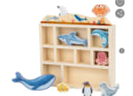 Lupilu Caja de animales de madera animales marinos por 8.99€