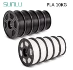10KG SUNLU 3D Filament wit voor €77,99 bij Aliexpress