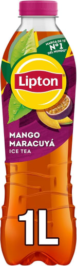 2 botellas Lipton Té helado sabor mango maracuyá (1 l) por 1,79€ en Amazon