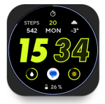 Application gratuite RUN 3 : Cadran de montre