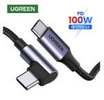 UGREEN Cable USB C a USB C 60W 1 M Negro por 1,69€