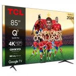 TV LED 85" TCL 85C61B, 4K UHD, Dolby Vision, Smart TV por 599€