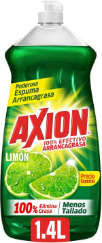Jabón Líquido para Trastes Axion Limón 1.4 L. por $41 en Amazon