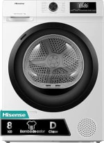 Hisense DHQE800BW2 Secadora Ropa, 8Kg, Clase D, 60cm, 16 Programas por 355.49€