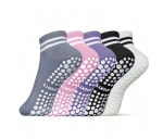 5 pares de calcetines antideslizantes para mujer por $3.094