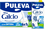 6 litros Puleva Calcio Leche Desnatada, Entera o Semidesnatada por 6,78€