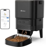 Comedero Automático para mascotas, 2.4G WiFi 4L y grabación voz por 29,57€