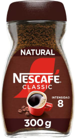 2 botes Nescafé Classic Café Soluble Natural 300g por 12.15€