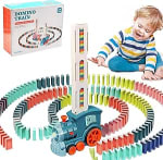 Domino Train Toys 120-Piece Set – Fun Building & Chain Reactions