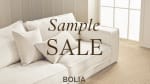 Gratis ticket voor de Bolia Sample Sale met kortingen tot 85% op 30-8 in Zwijndrecht