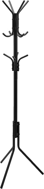 Amazon Basics Perchero metálico de pie 49,5 x 49,5 x 169 cm por 17,97€ en Amazon