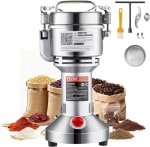 VEVOR Molinillo de Granos Eléctrico 1500 W (300 g) por 40,90€ en Amazon