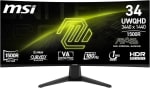 MSI mag 346CQ Monitor 34" UWQHD, 1500R, Gaming Monitor, VA, 180Hz,1ms por 282€