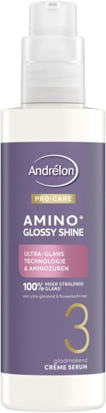 Andrélon Pro-Care Amino+ Glossy Shine crème serum (6×200 ml) voor €19,99 bij Bol