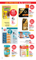L'OR café en grains 1 kg à 12,49€ chez Magasins U