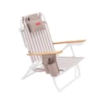 Flamingueo Silla playa plegable reclinable 5 posiciones por 41,82€ en Miravia