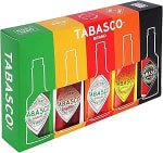 Coffret Cadeau de Sauce Piquante Tabasco 5 Saveurs Différentes à 18,27€
