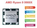 AMD Ryzen 9 9900X 12C/24T Zen 5 AM5 5.6GHz CPU potente gaming y creación por 262,48€